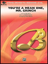 You're a Mean One, Mr. Grinch Orchestra sheet music cover